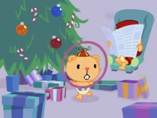 happy tree friends - christmas smoochie