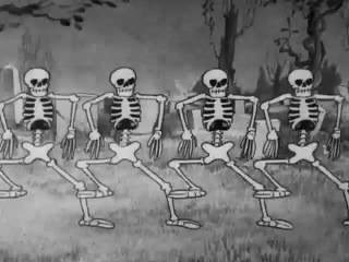 dance of the skeletons (the skeleton dance, 1929)