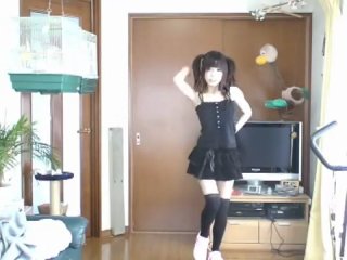 japanese schoolgirl dancing